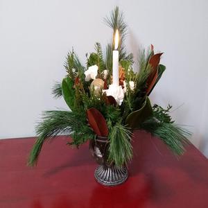 Candle holder peg