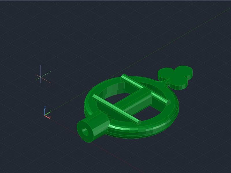 Clubs car "I" Initials emblem