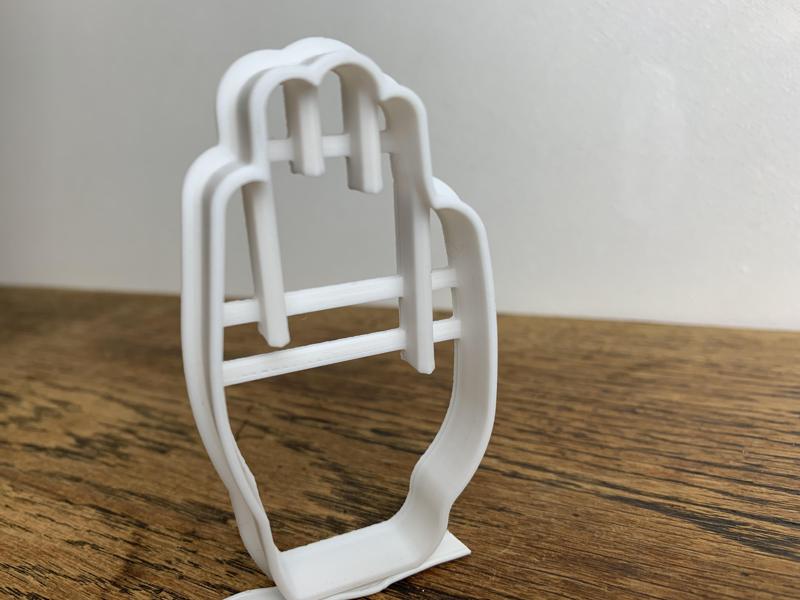 Antwerp hand cookie cutter.