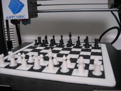 Chess board (with pieces) v3.0