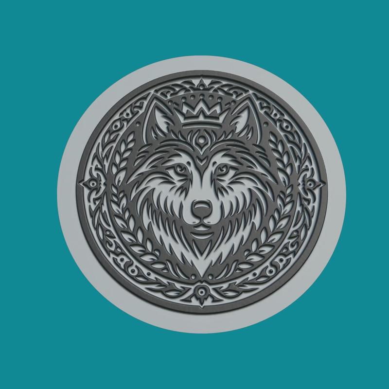 Wolf Medallion
