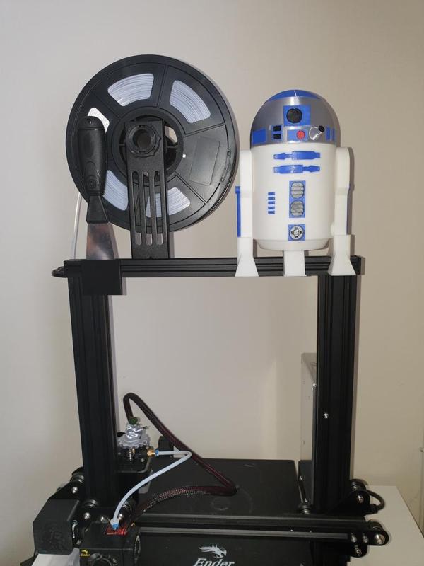 R2D2 PLA TRASH FOR ENDER 3 PRO (or any 20*20mm rail)
