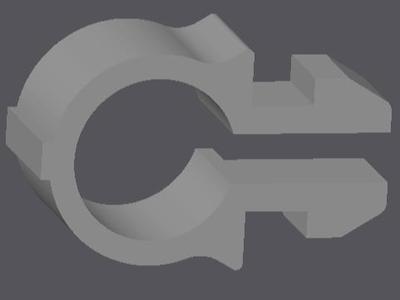 Cable Clip - Alu profile 4040