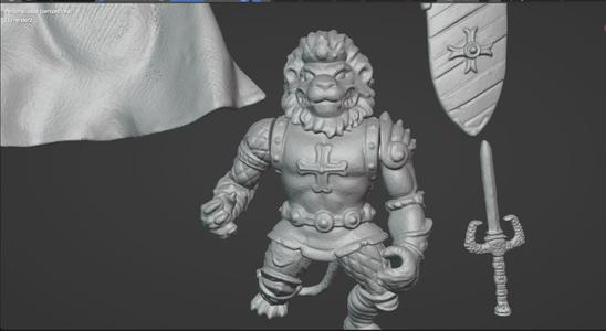 TMNT KING LIONHEART VINTAGE