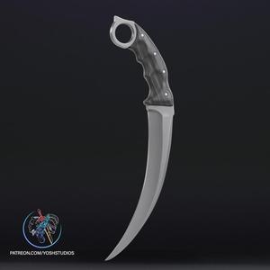 Smoke's Knife MK1 3D Printer File STL