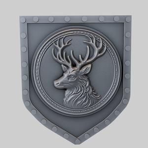 Deer Animal Wall Deer Animal Bust for CNC Router Laser & 3D Printer