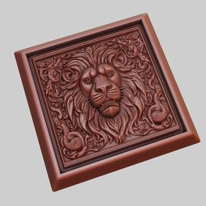 lion Animal 3D Model for CNC Router Laser & 3D Printer