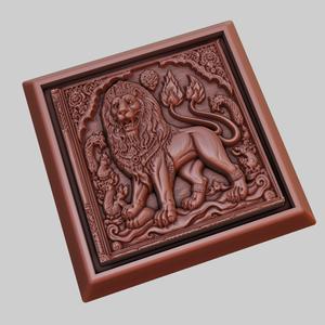lion Animal 3D Model for CNC Router Laser & 3D Printer