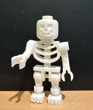 Brick Skeleton Fixed Arms and No Gluing! 3:1 Scale