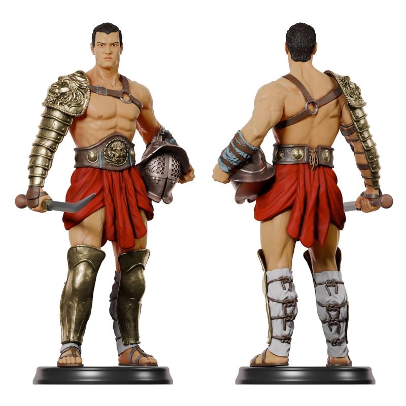 Thracian Gladiator 1/6 statue - Includes 1/10 Bust version