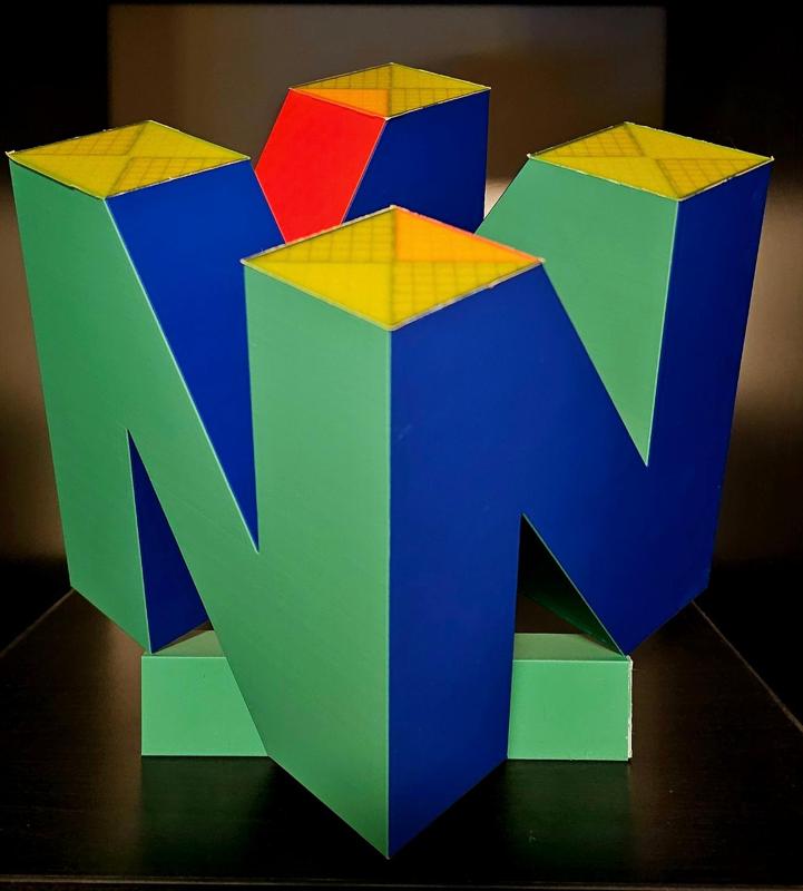 N64 Logo (Correct Full Color Pattern)