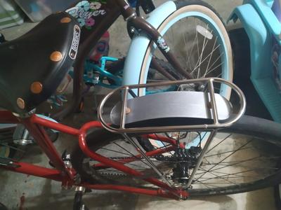 Micro Fender for Bicycle Rack