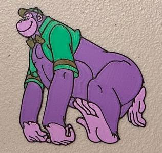 Multicolor Grape Ape Magnet