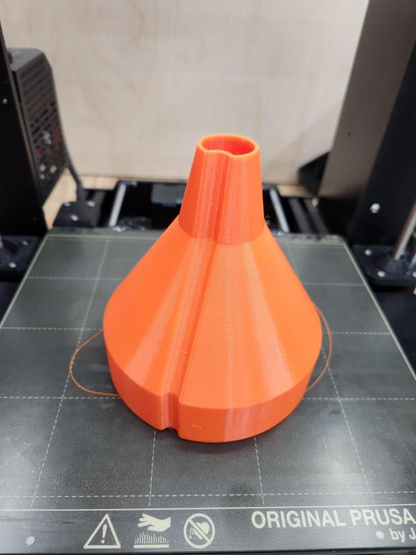 Parametric Funnel and handle with vent, V1