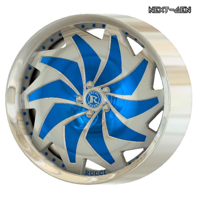 Next-Gen - Rucci Forged "Mob" - Real Rims for Scale Model Cars