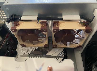 Supermicro SC846 Rear Fan Bracket & Caddy