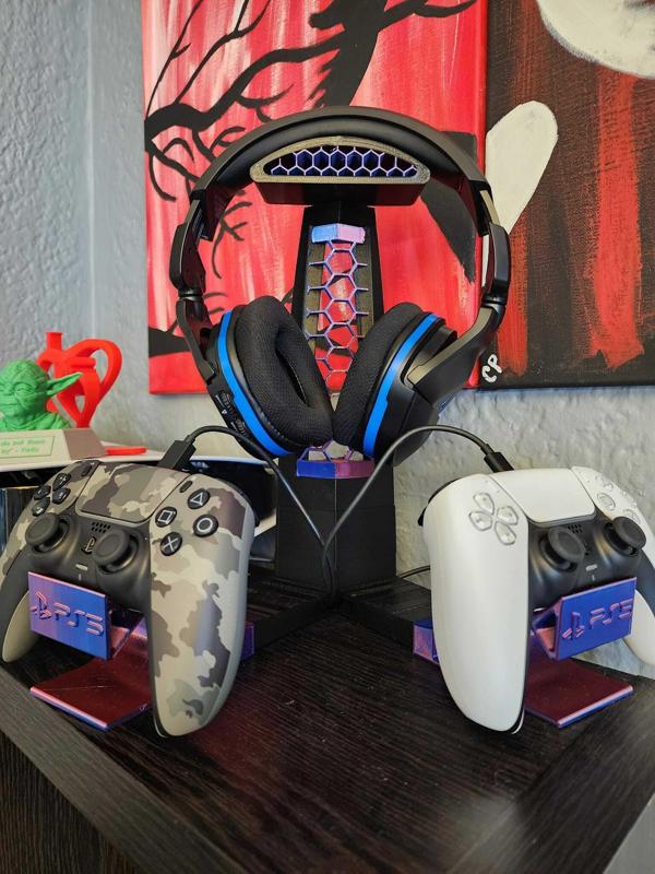 PS5 Controller and Headphones Stand