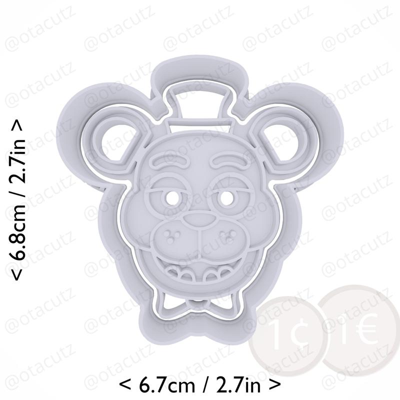 Freddy Fazbear Cookie Cutter / FNAF