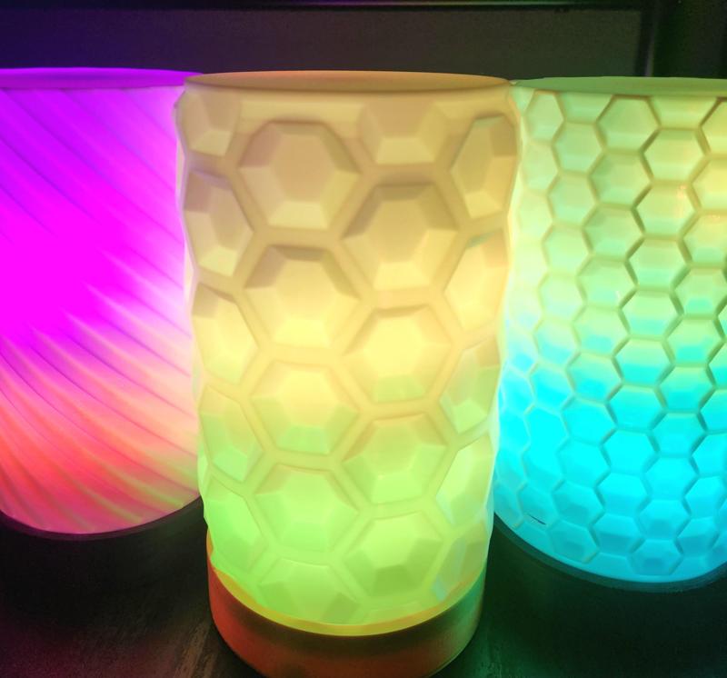 Neopixel LED Lamp (Easy Build!)