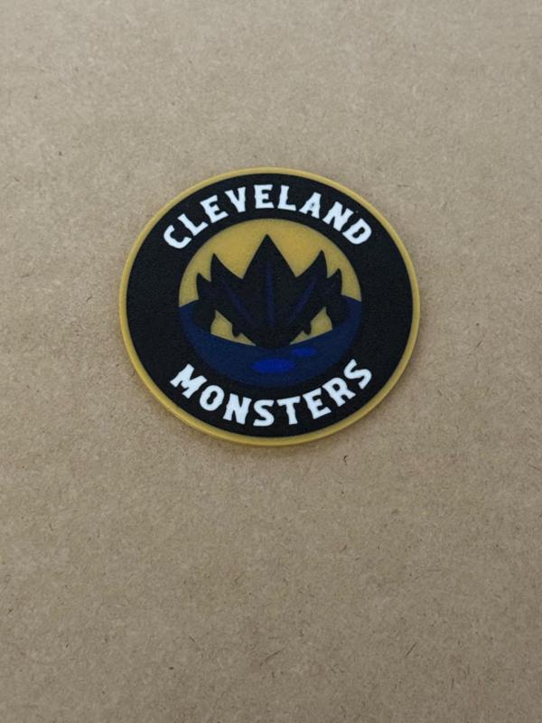 AHL Cleveland Monsters Hockey Coaster
