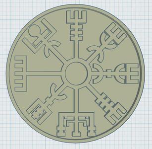 Viking Symbols Coaster 00