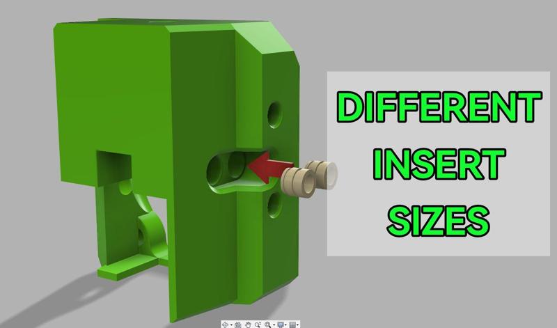 Bambu lab for EVA 3 with Inserts