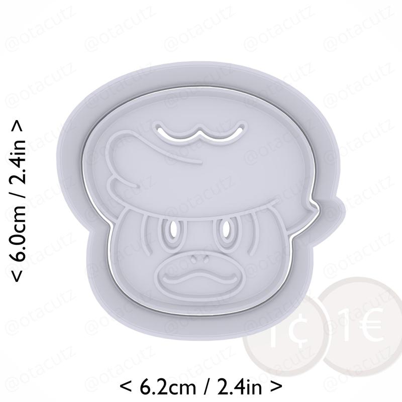 #0912 Quaxly Cookie Cutter / Pokémon