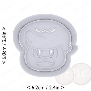 #0912 Quaxly Cookie Cutter / Pokémon