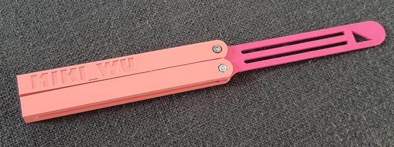 Butterfly knife - trainer toy