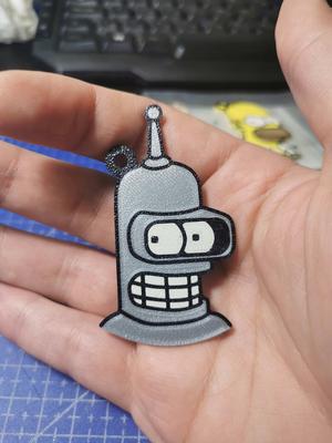Bender Face Color Keychain - Poor Man's MMU's