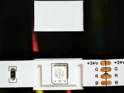 LED strip reuse tab