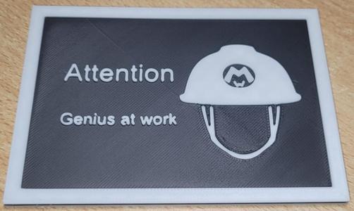 Shield/Sign Inspired by MarioMaker2