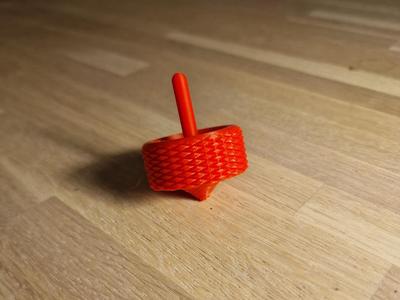 Textured Spinning Top