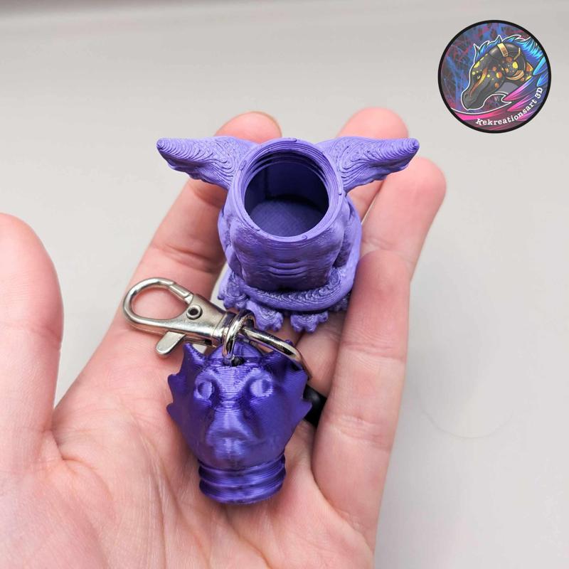 Dragon Keychain Container