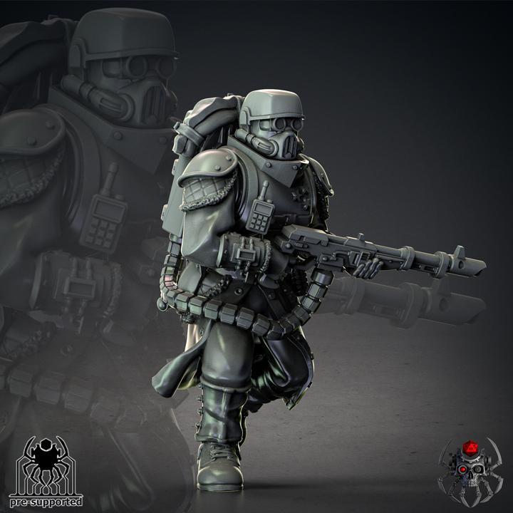 Free Miniature Special Forces Guard "IceWind"