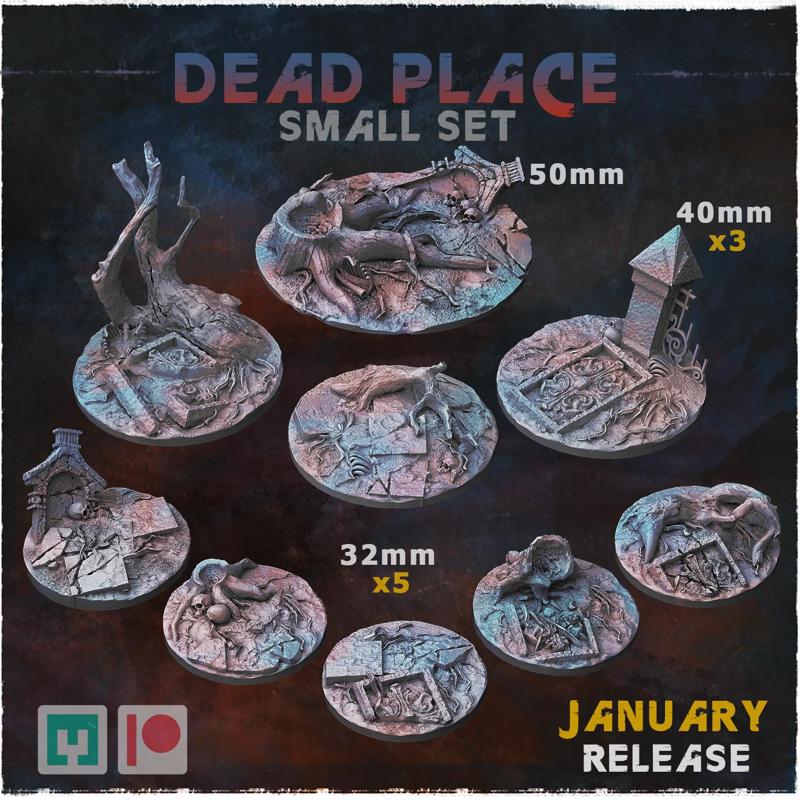 Dead place - Bases & Toppers (Small Set )