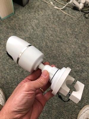 Camera Mount for TV Antenna Mast