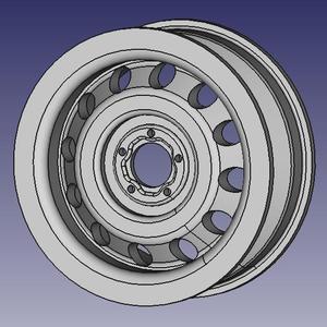 WHEEL RIM RC CAR 3D DESIGN PRINT