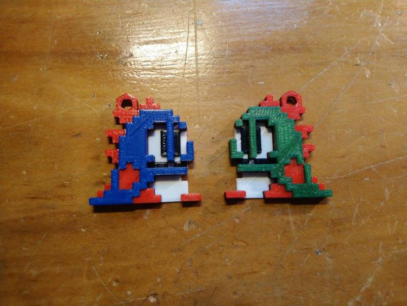 Bubble Bobble Keychain