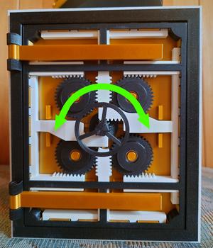 Coin Sorting Vault handle rotation swap