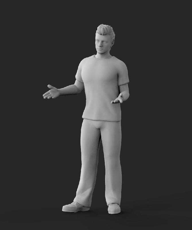 Man Talking