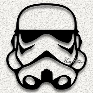 star wars storm trooper white helmet WALL ART HOME DECOR