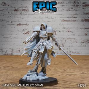 Jetpack Headhunter Jump ‧ DnD Miniature ‧ Tabletop Miniatures ‧ Gaming Monster ‧ 3D Model ‧ RPG ‧ DnDminis ‧ STL FILE