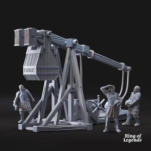 Grey Castle Trebuchet with Dotation : Grey Castle : Ring of Legends