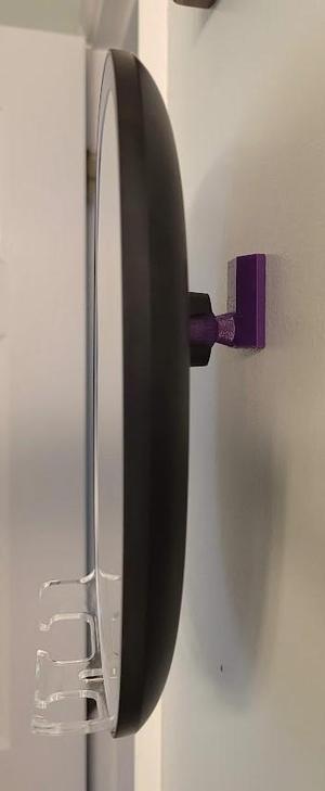 bathroom mirror ball mount
