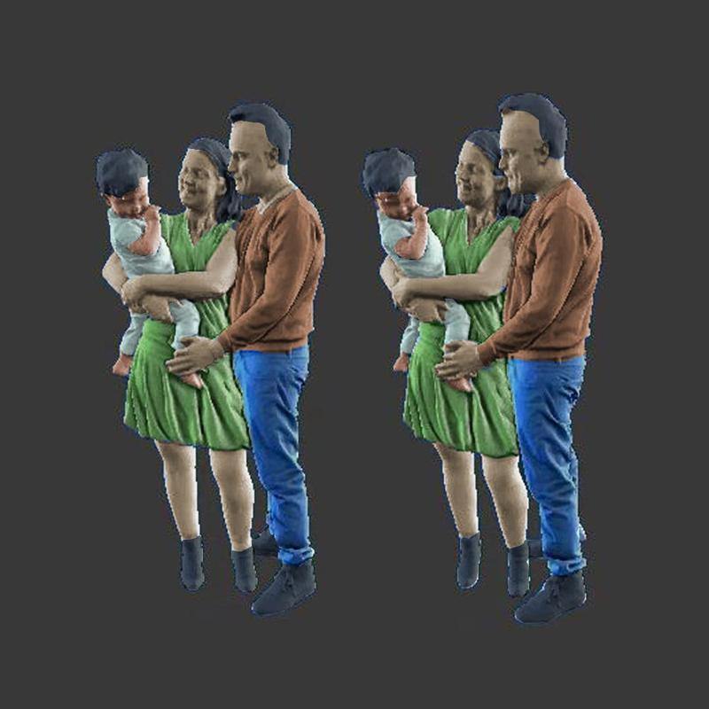PEOPLE F3  FIGURE DIORAMA
