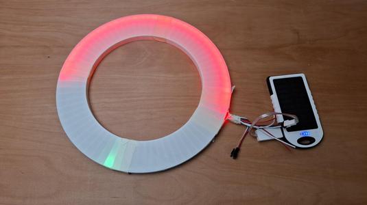 144 LED-Ring (Prototyp - Early-Stage)