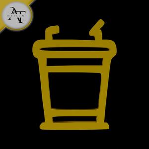 Simple Coffee Cup Symbol - 2D Art