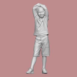 BOY PEOPLE CHARACTER DIORAMA