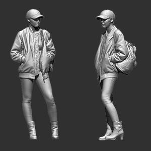 PEOPLE WOMEN F11 FIGURE DIORAMA